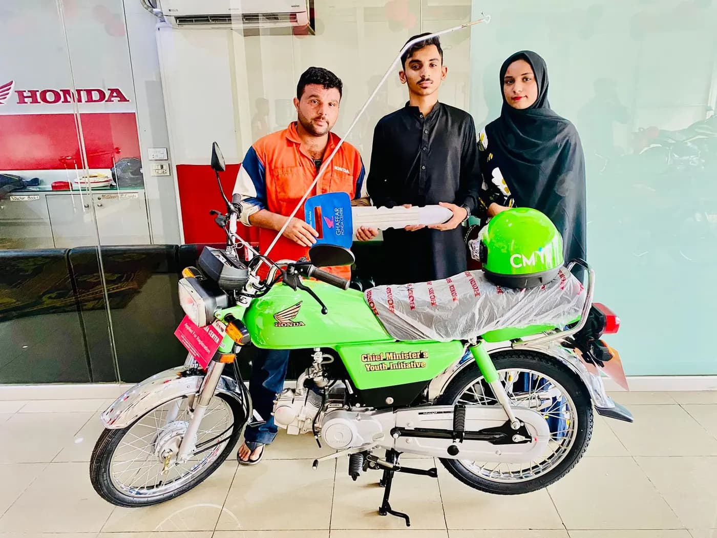 Honda CD 70 under the CM Punjab E-Bike Scheme